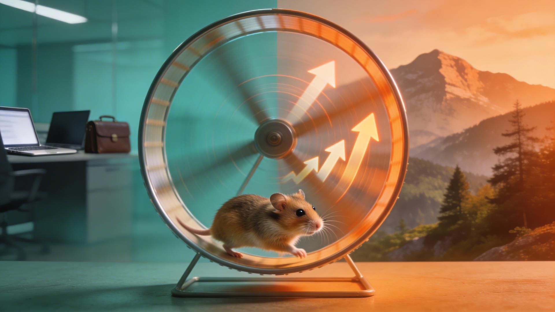 Vom Hamsterrad in die Erfüllung - Der Weg zur beruflichen Neuausrichtung